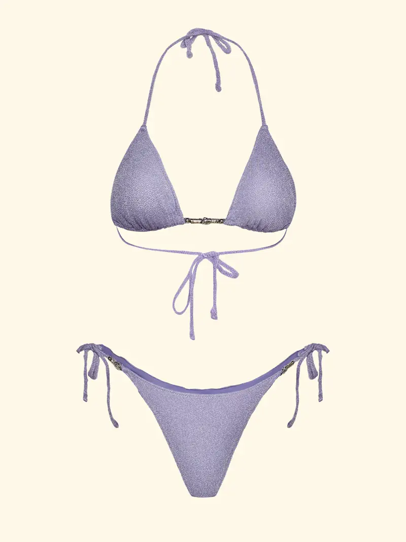 F**K Slip Donna Lilla 4376957 miniatura 3