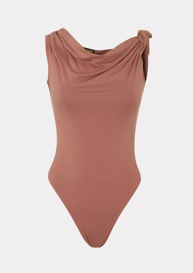 Body Donna F**K Light Brown W0603-LB miniatura 4