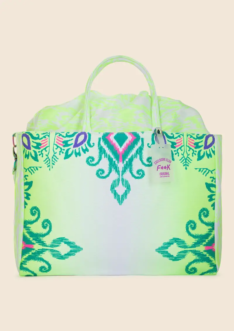 Borsa Mare Canvas Donna F**K Fantasia A030-X55