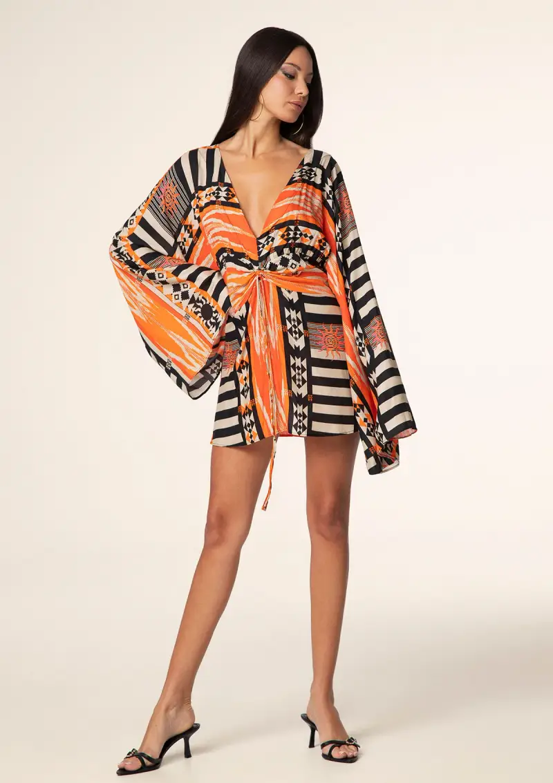 Caftano corto Donna F**K Fantasia 0857-X05