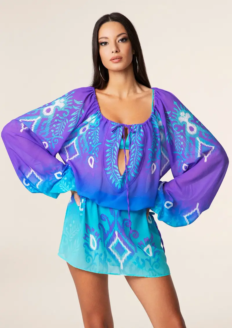 Caftano Corto Donna F**K Fantasia 1026-X56