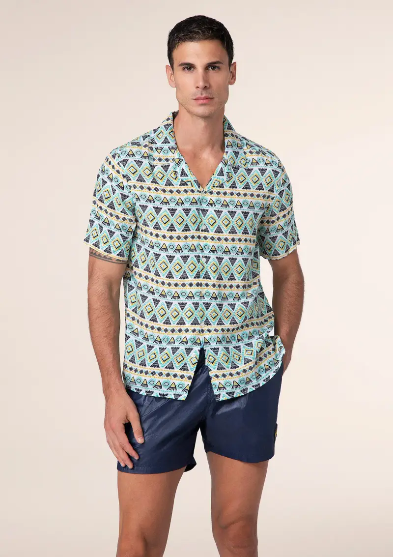 Camicia Uomo F**K Fantasia M02CA60-X13