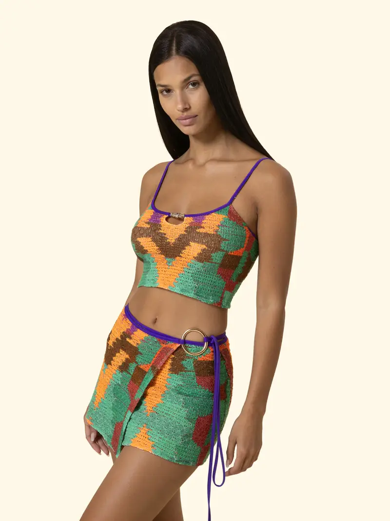 Canotta Donna F**K Fantasia SW0216-X13 miniatura 2