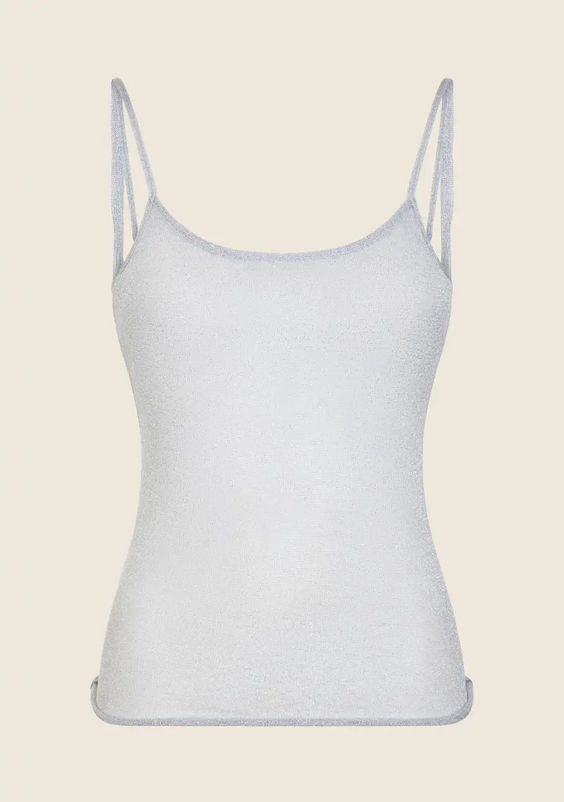 Canotta Donna F**K Grigia 0927-GR miniatura 3