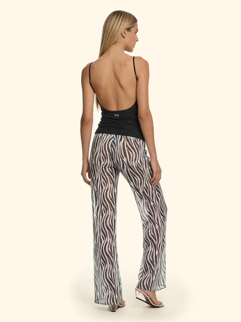 Canotta Donna F**K Nero SW1146-BK miniatura 2