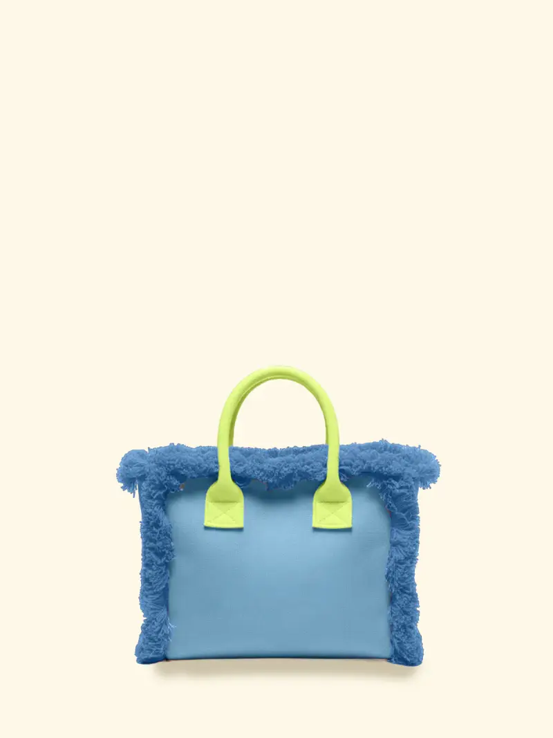 Cesto Bag Donna F**K Light Blue SW0104-LG miniatura 3