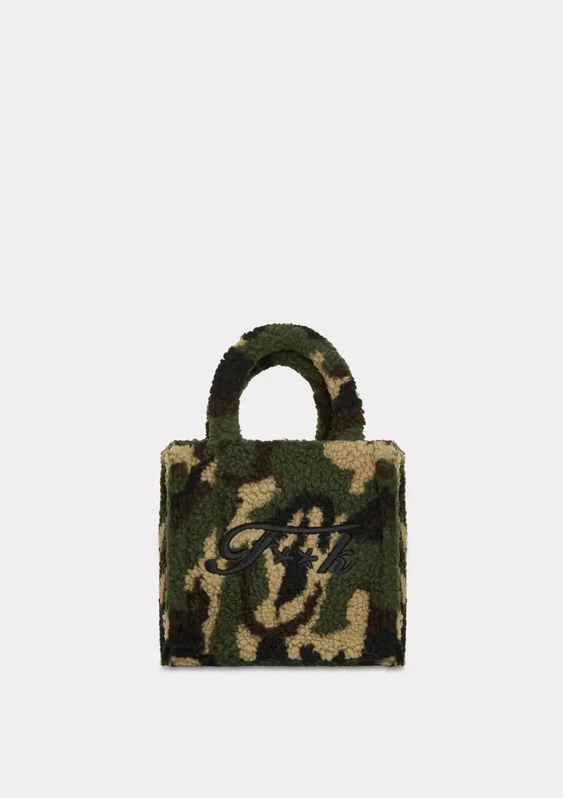 Cesto Bag Donna F**K Verde Militare WW0010-MG