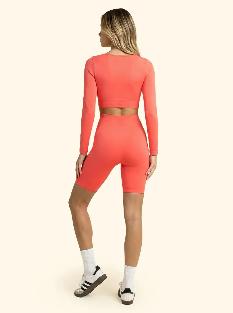 Ciclista Seamless F**K Corallo 11SM01-CR miniatura 3