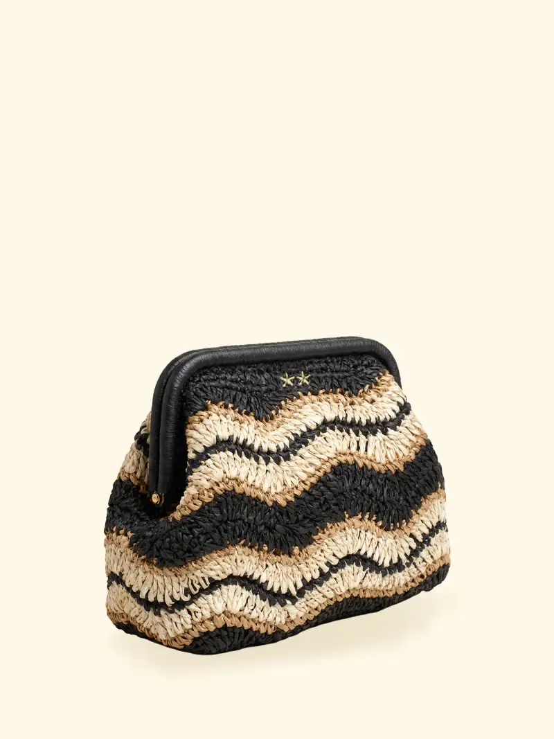 Clutch Bag Donna F**K Nera SW0065-BK miniatura 2