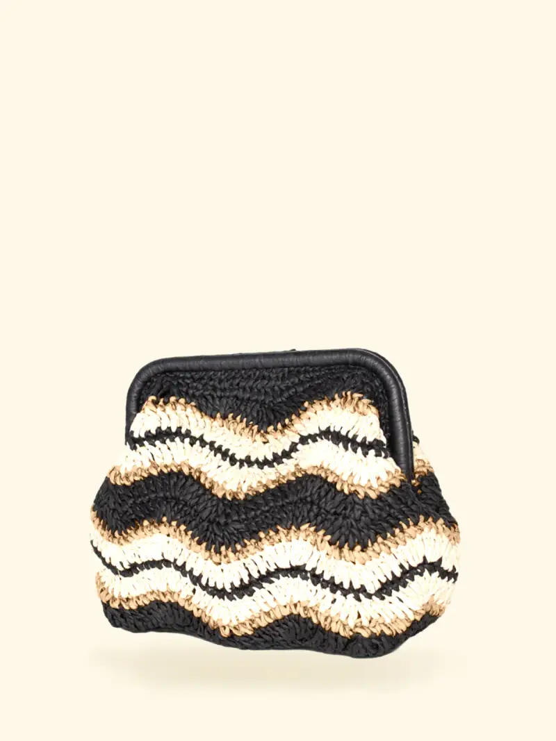 Clutch Bag Donna F**K Nera SW0065-BK miniatura 3