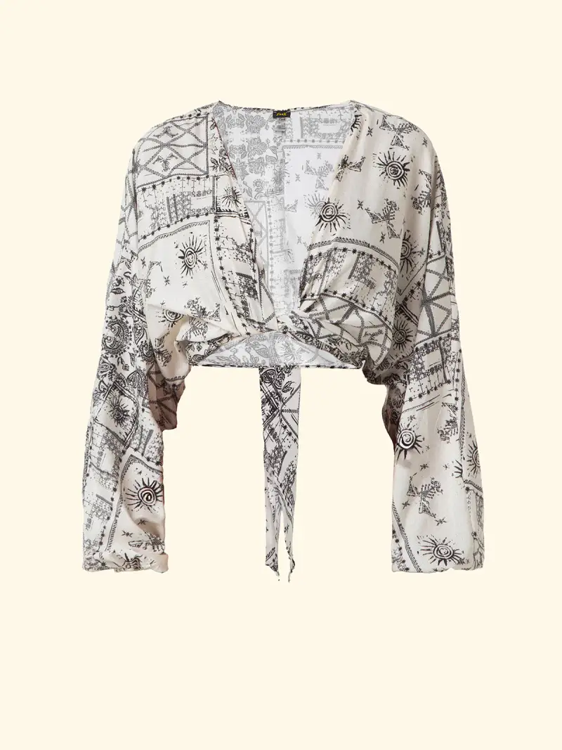 Crop Top Donna F**K Fantasia SW0416-X36 miniatura 3