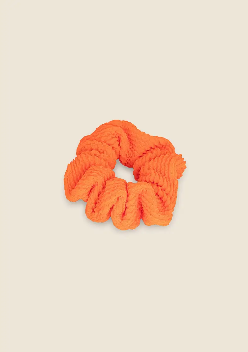 Elastico per Capelli Donna F**K Arancione Fluo A004-FO