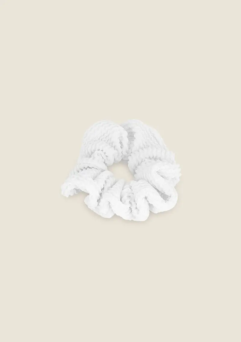 Elastico per Capelli Donna F**K Bianco A004-WH