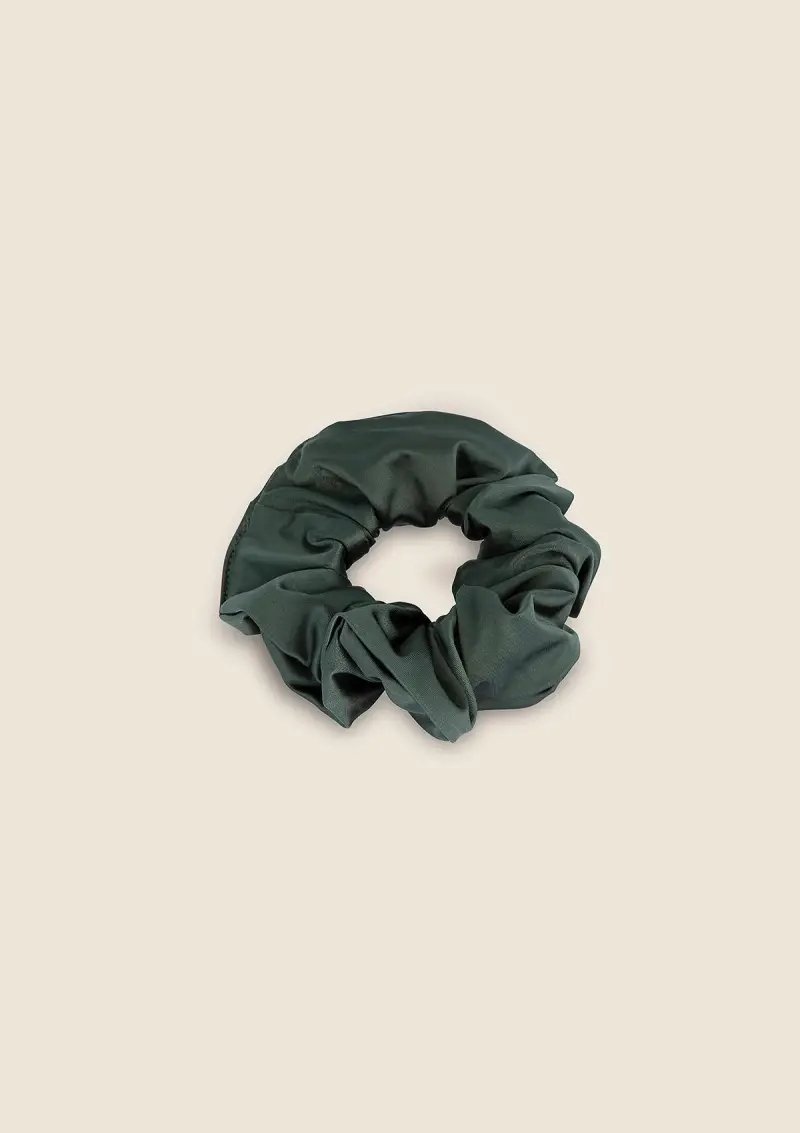 Elastico per Capelli Donna F**K Verde Militare A006-MG
