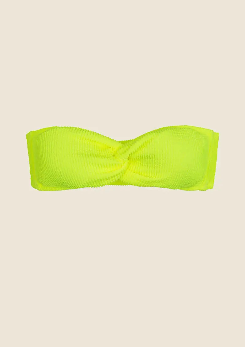 Fascia Fissa con Nodo Donna F**K Giallo Fluo 1204-FY miniatura 3