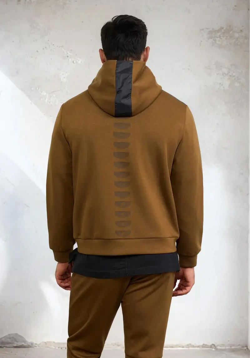 Felpa con Cappuccio Uomo F**K Smoke M3101-SM miniatura 2