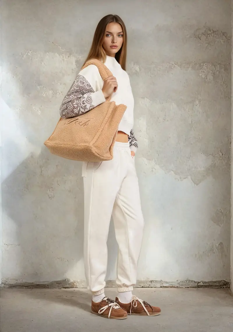 Felpa Crop Donna F**K Butter W0202-BT miniatura 3