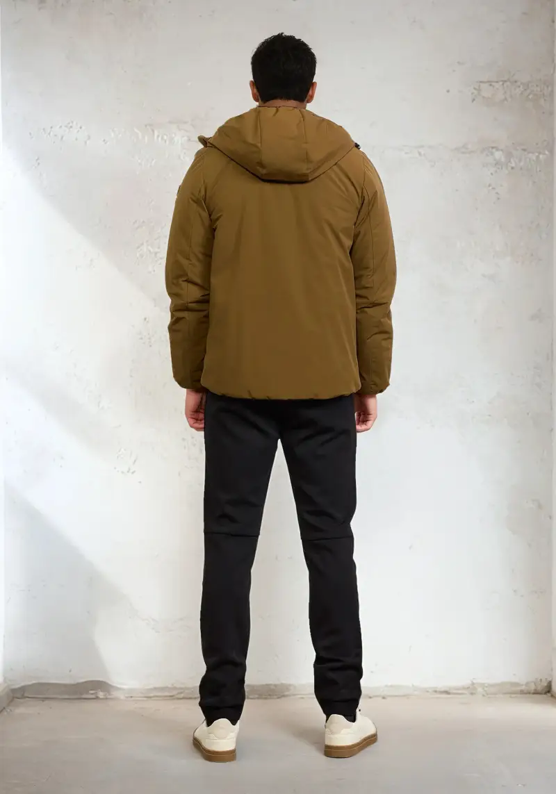 Giubotto Imbottito con cappuccio Uomo F**K Smoke M3201-SM miniatura 3