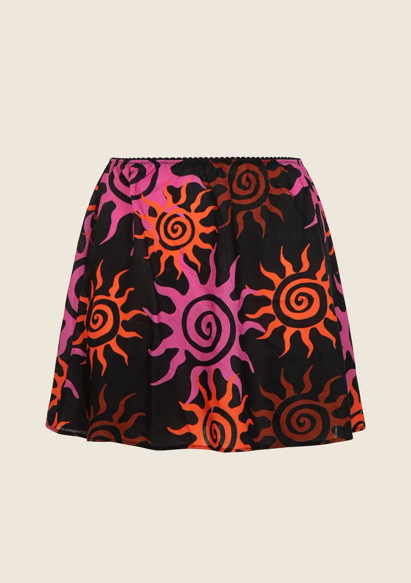 Gonna Corta Donna F-**K Fantasia 0837-X03 miniatura 5