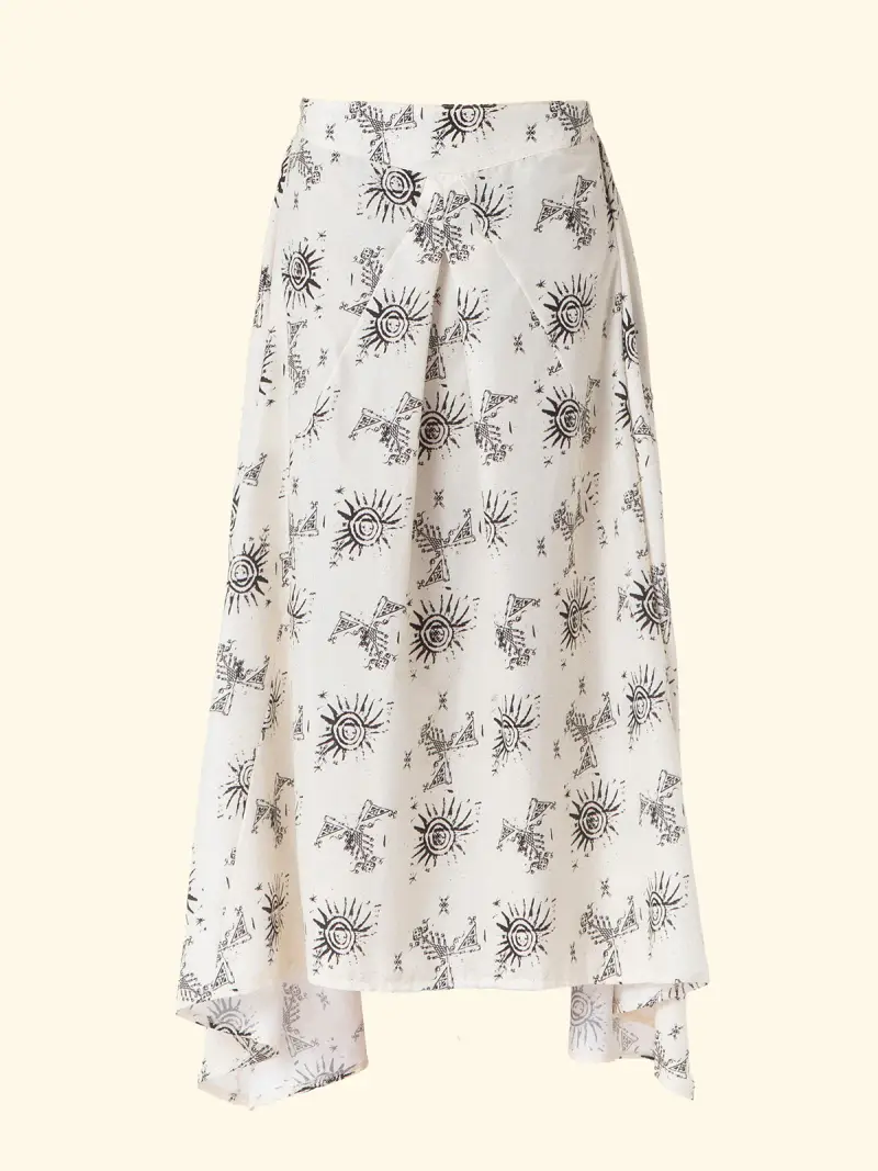 Gonna lunga Donna F**K Fantasia SW0417-X36 miniatura 3