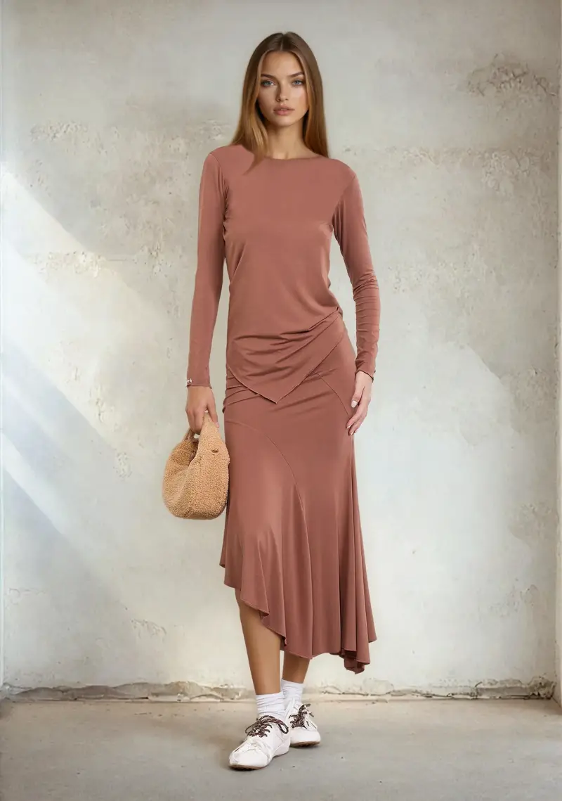 Hobo Bag Donna F**K Beige WW0015-BG miniatura 4