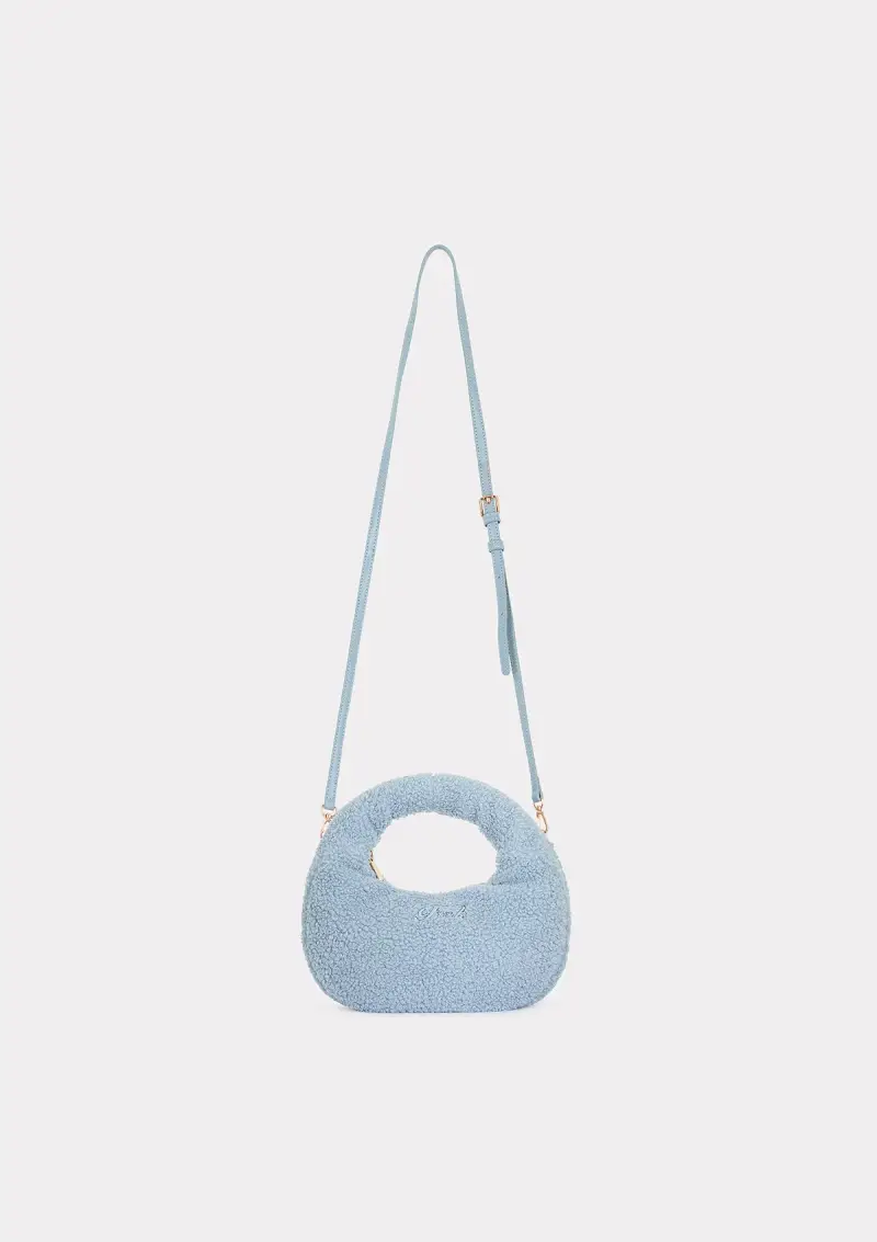 Hobo Bag Donna F**K Light Blue WW0015-LG miniatura 2