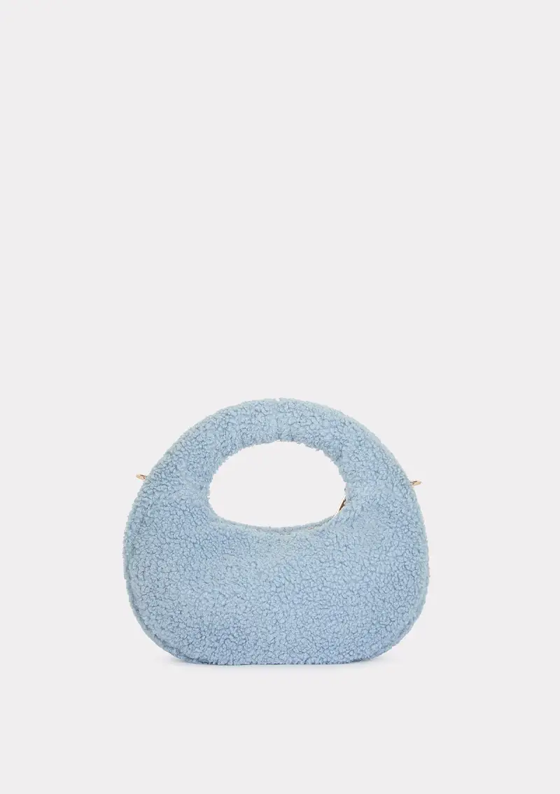 Hobo Bag Donna F**K Light Blue WW0015-LG miniatura 3