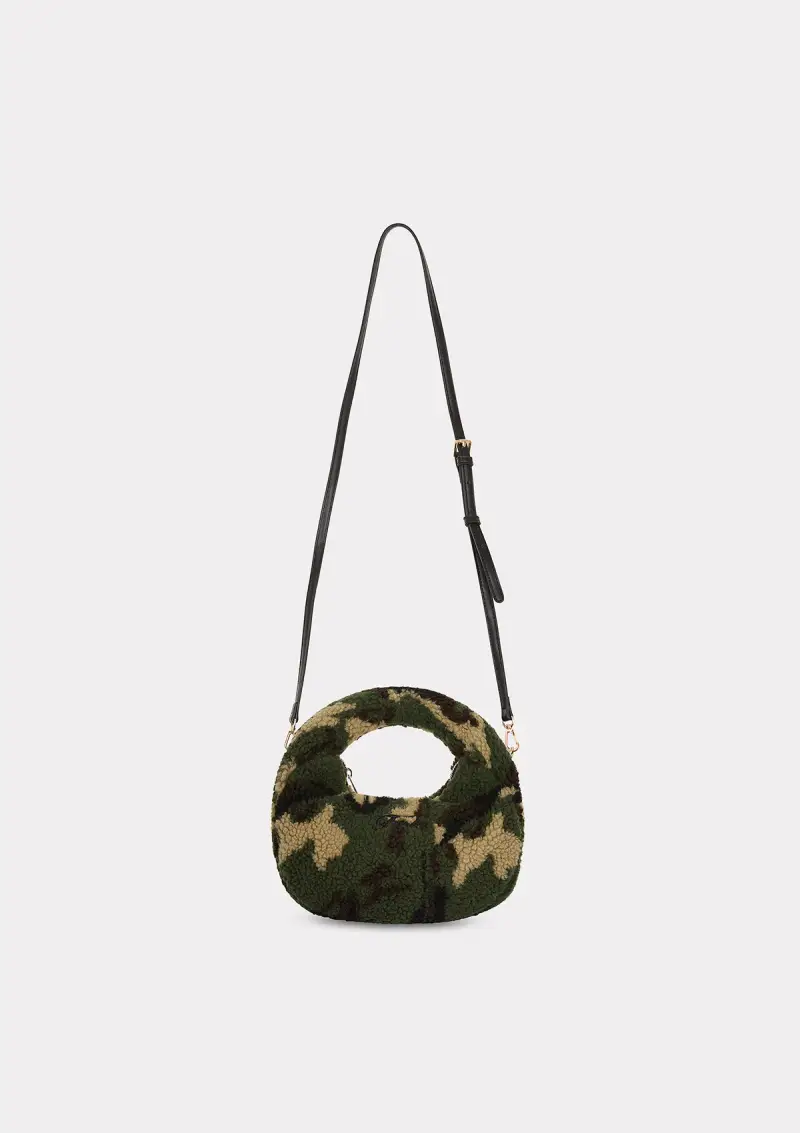 Hobo Bag Donna F**K Verde Militare WW0015-MG miniatura 2