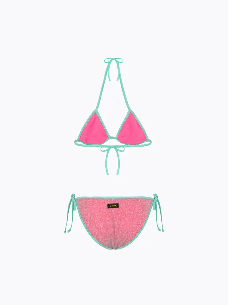 F**K JUNIOR Slip Bambina Viola 4377163 miniatura 2