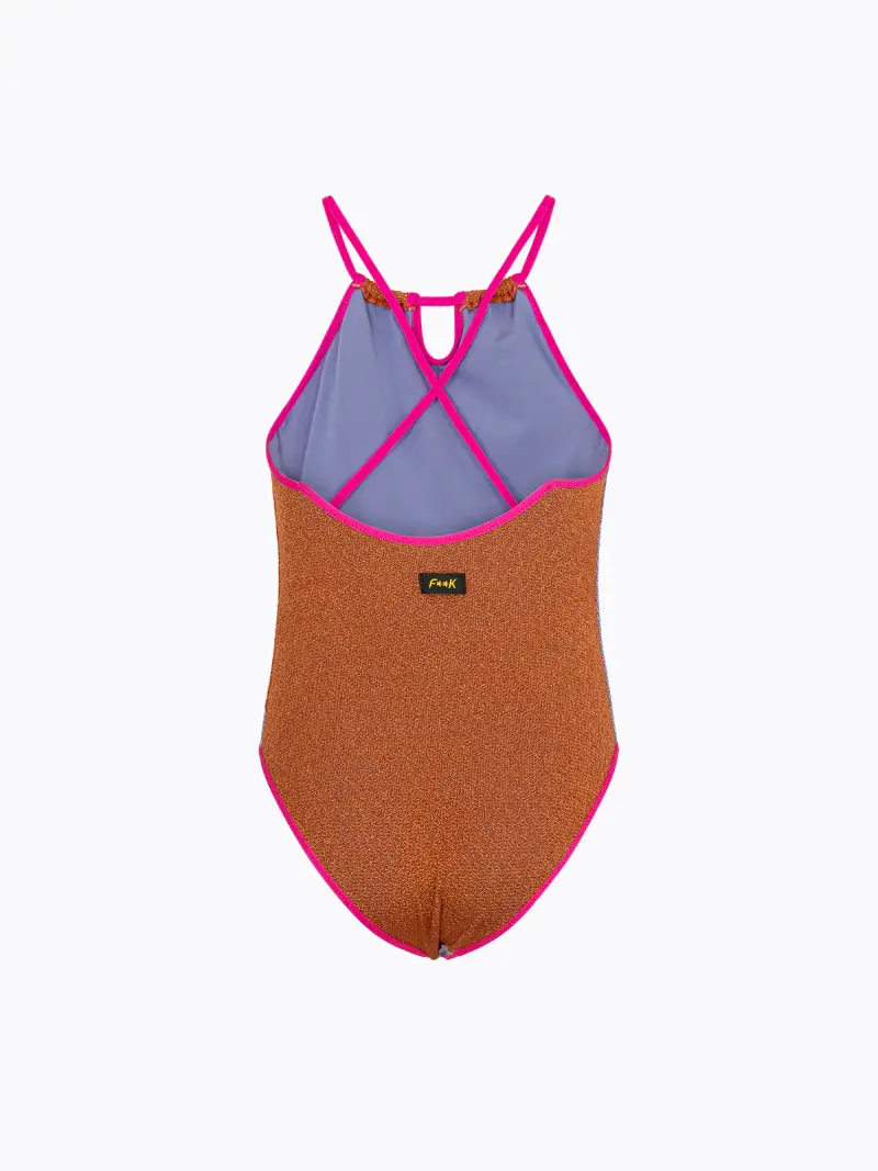 Monokini Bambina F**K Multicolor SG0503-MC miniatura 2