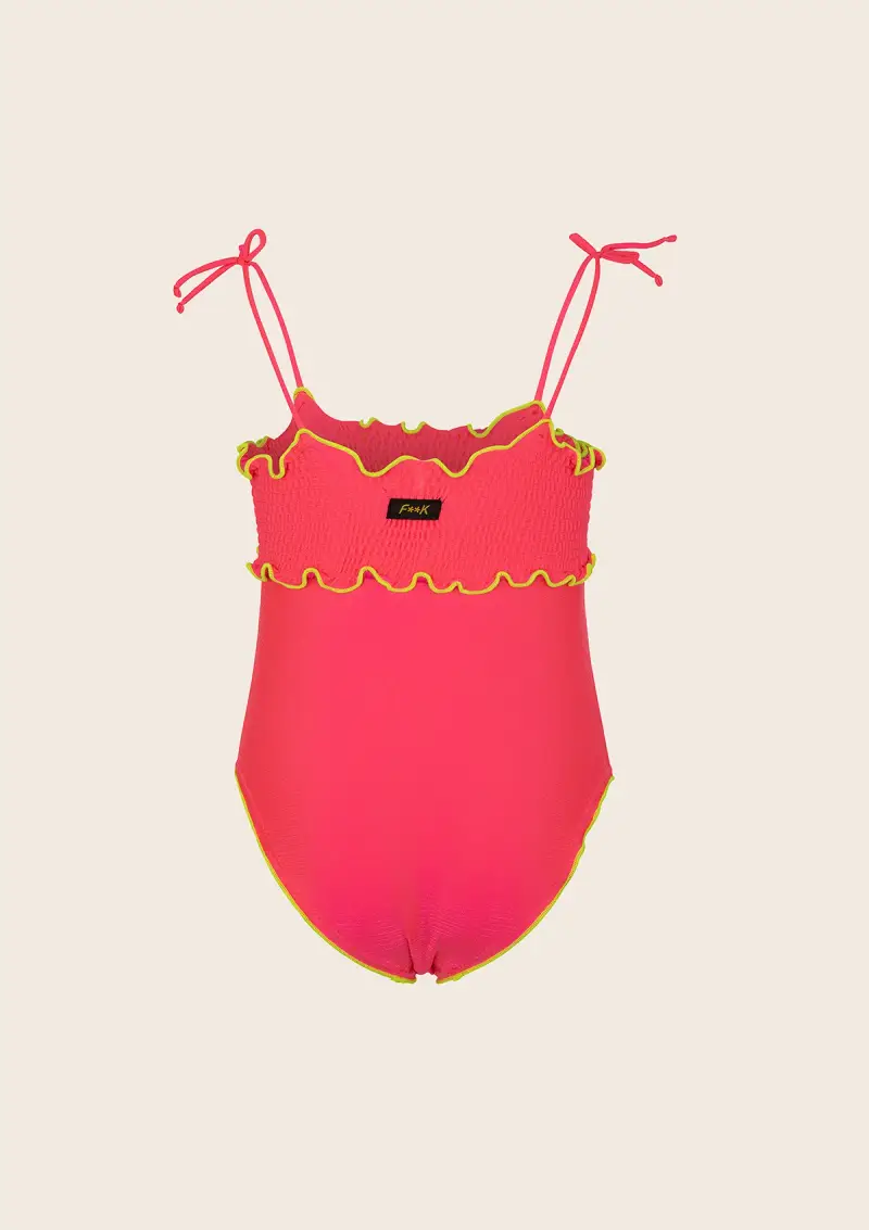 Monokini Neonata F**K Fucsia Fluo B2A22MK-FF miniatura 2