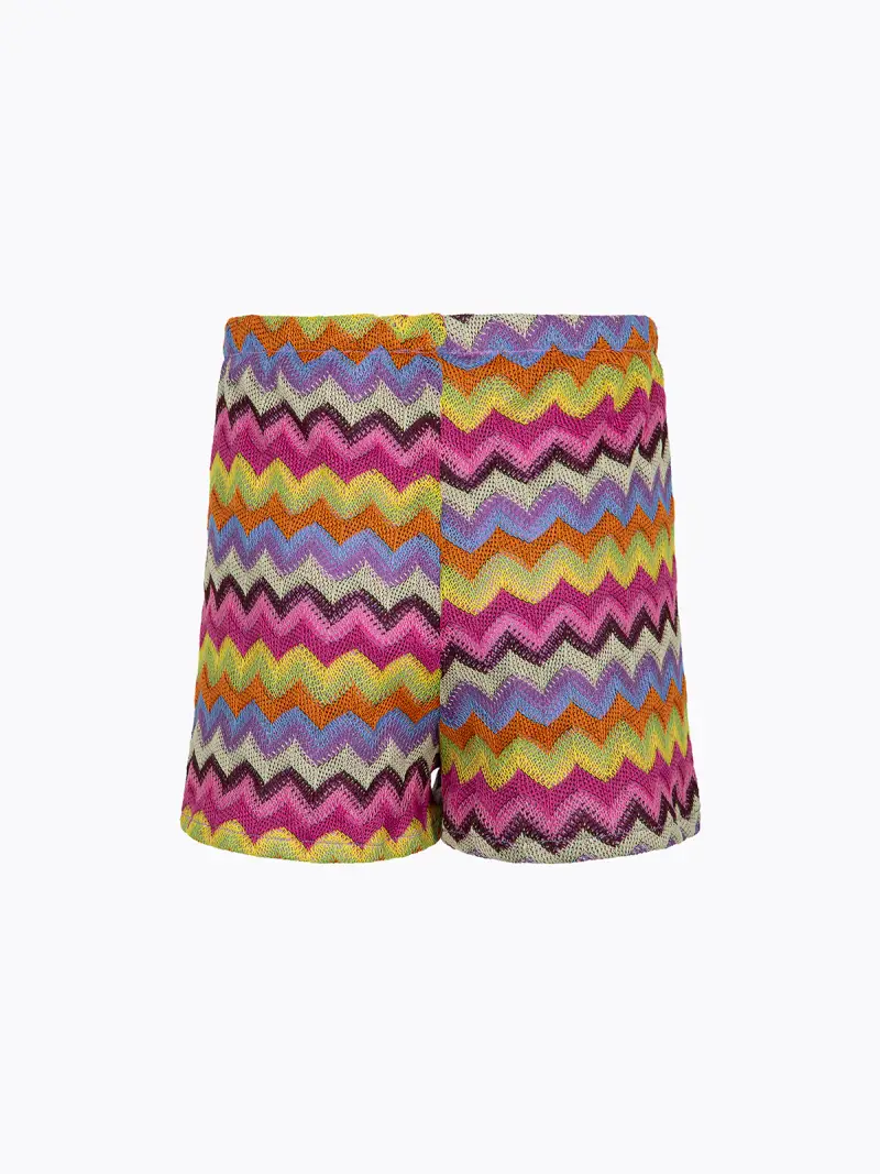 Shorts Bambina F**K Multicolor SG0618-MC miniatura 2