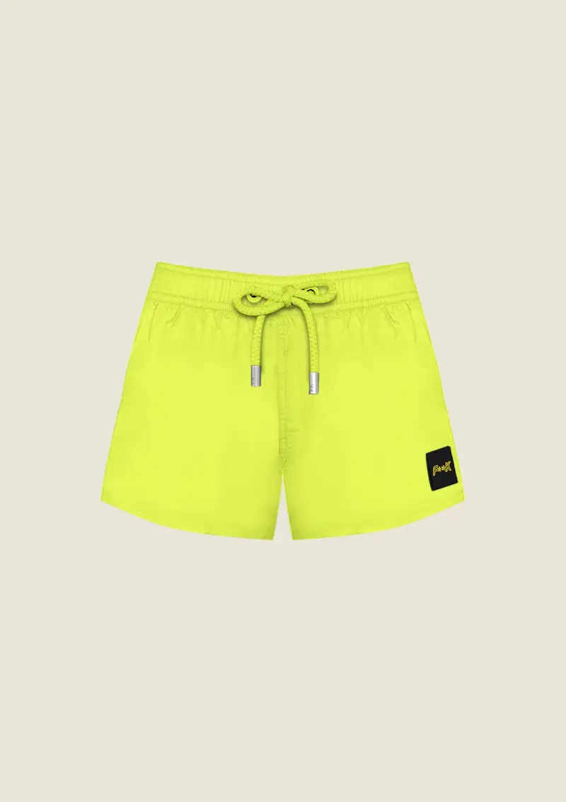 Shorts Neonato F**K Giallo Fluo N01BU02-FY