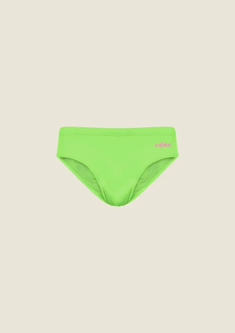 Slip Neonato F**K Verde Fluo N01SU20-FG
