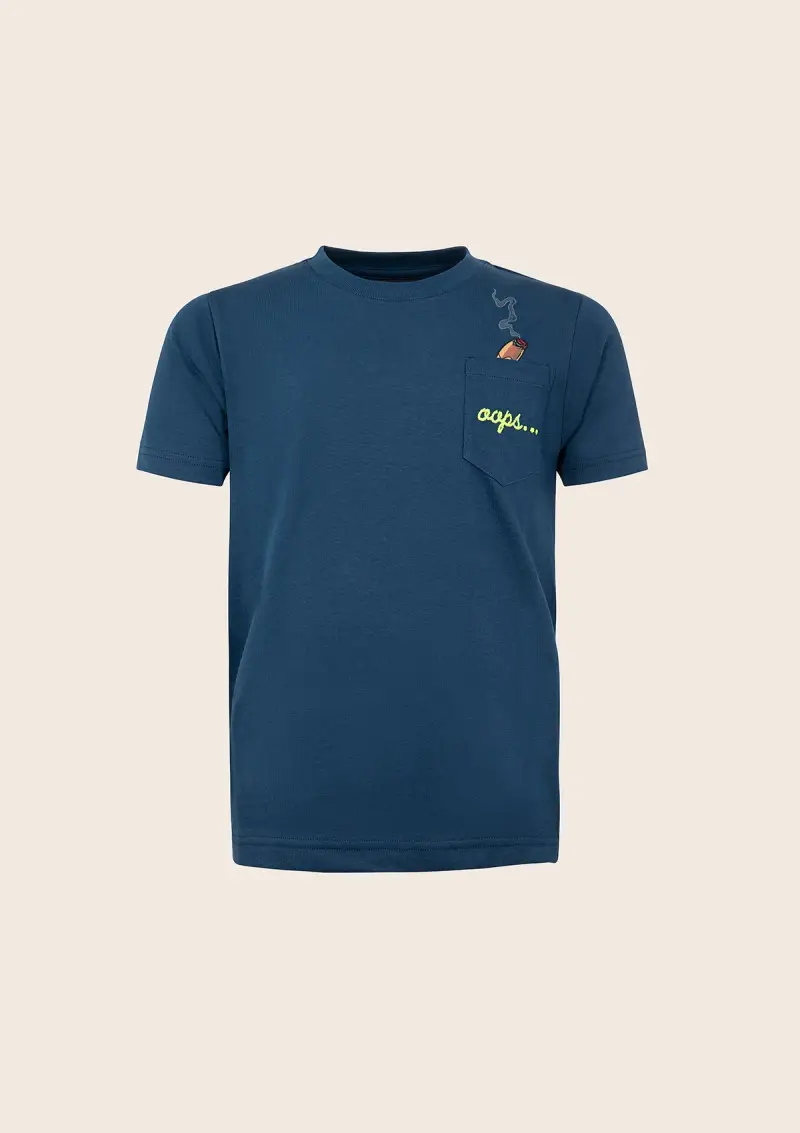 T-Shirt Bambino F**K Blu J01TS94-BU