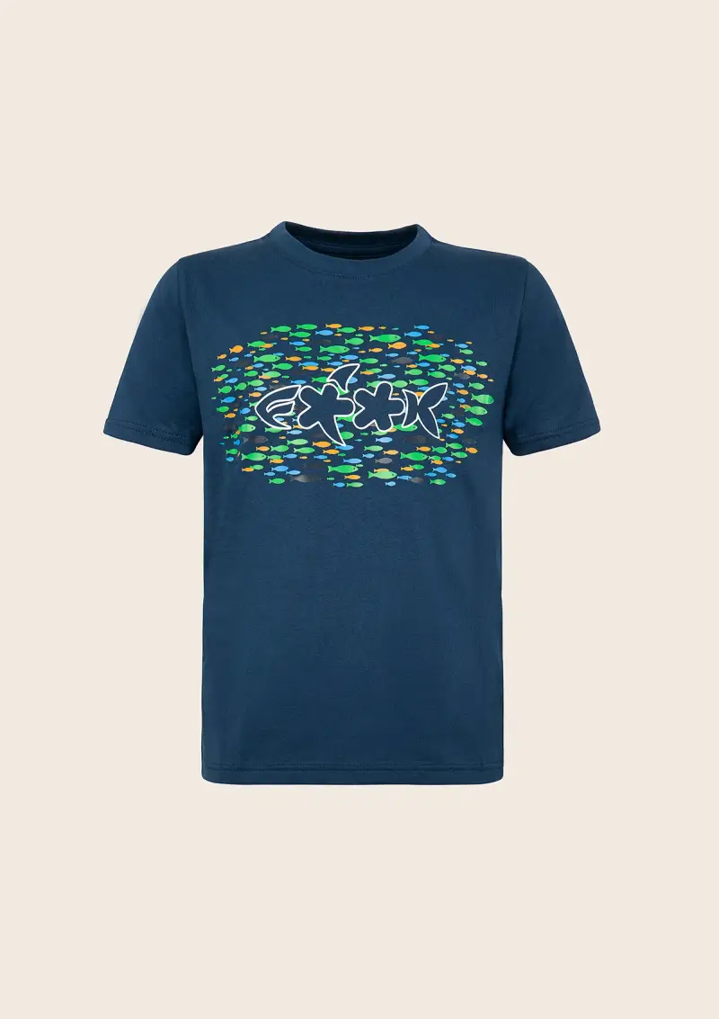 T-Shirt Bambino F**K Blu J01TS99-BU