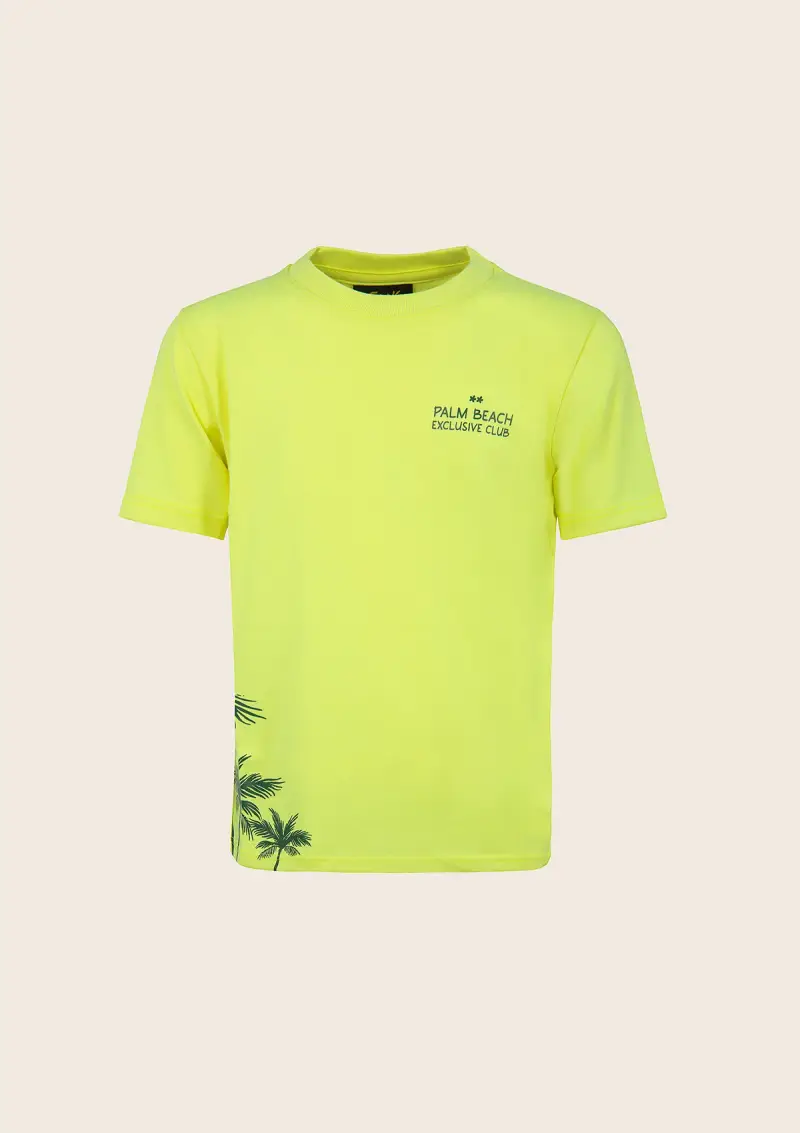 T-Shirt Bambino F**K Giallo Fluo J01TS98-FY