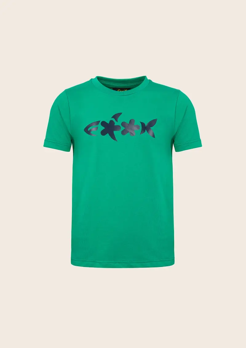 T-Shirt Bambino F**K Verde J01TS71-GN
