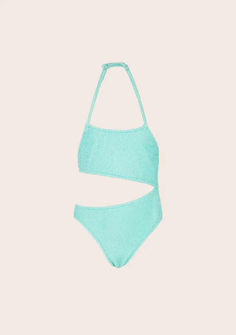 Trikini Bambina F**K Verde Acqua G3L07TK-AQ