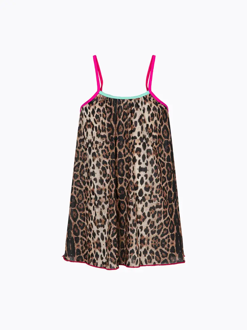 Vestito Corto Bambina F**K Fantasia SG0116-X02 miniatura 2