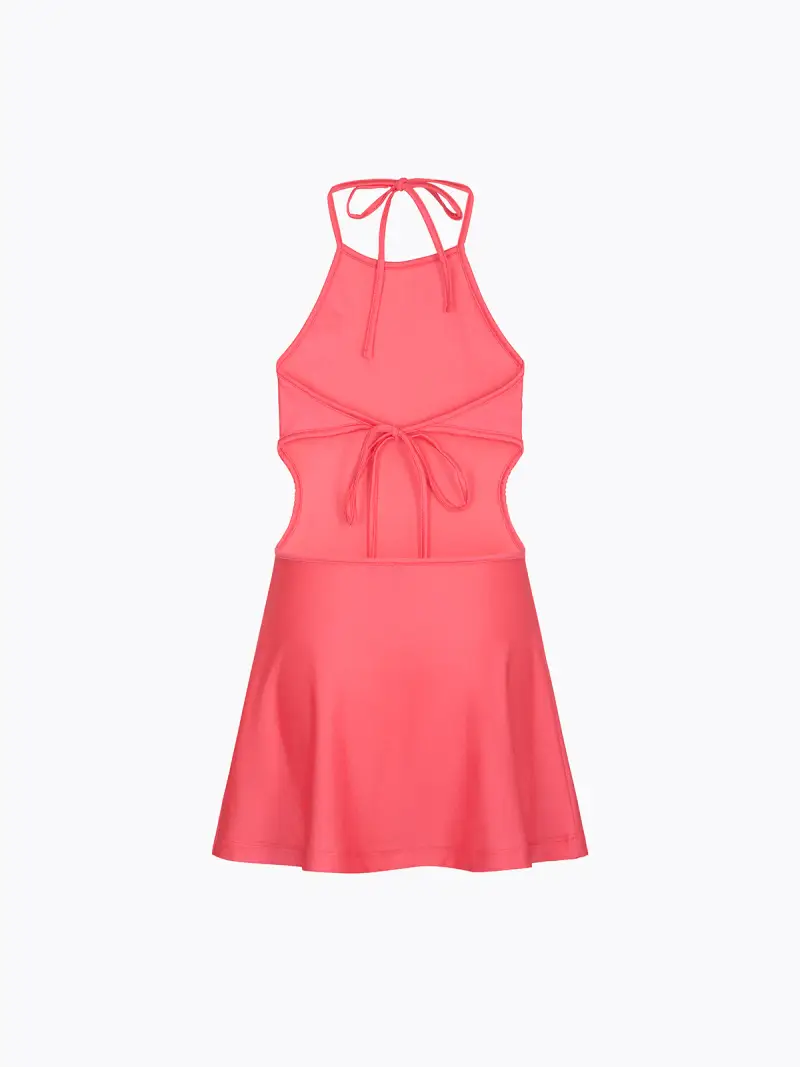 Vestito Corto Bambina F**K Fucsia SG0536-FX miniatura 2