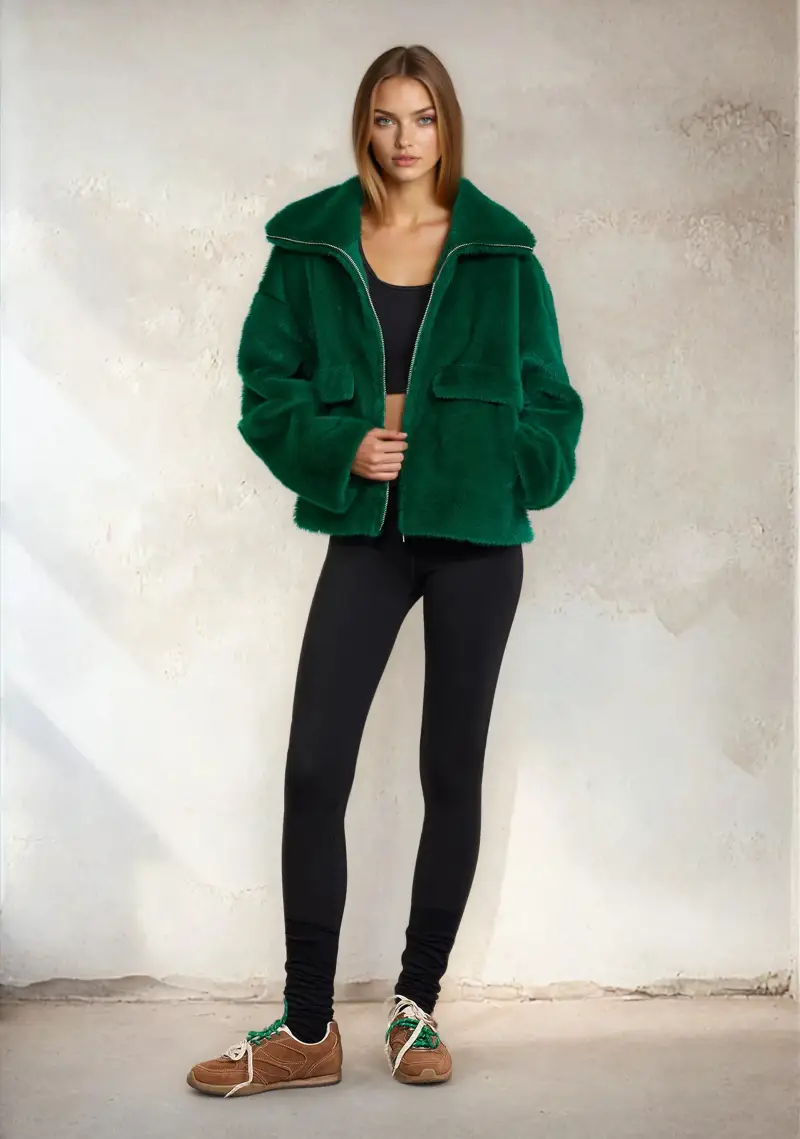 Leggings Donna F**K Nero W0506-BK