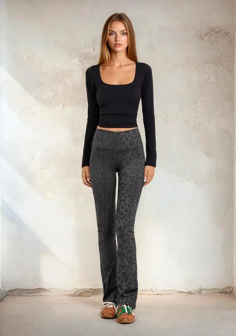 Leggings zampa Donna F**K Fantasia W0525-X05