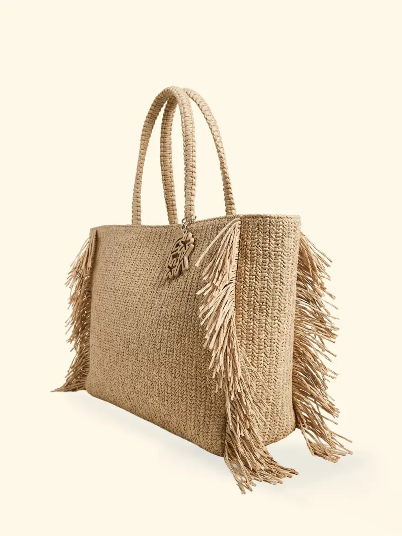 Maxi Bag Donna F**K Beige SW0040-BG miniatura 2