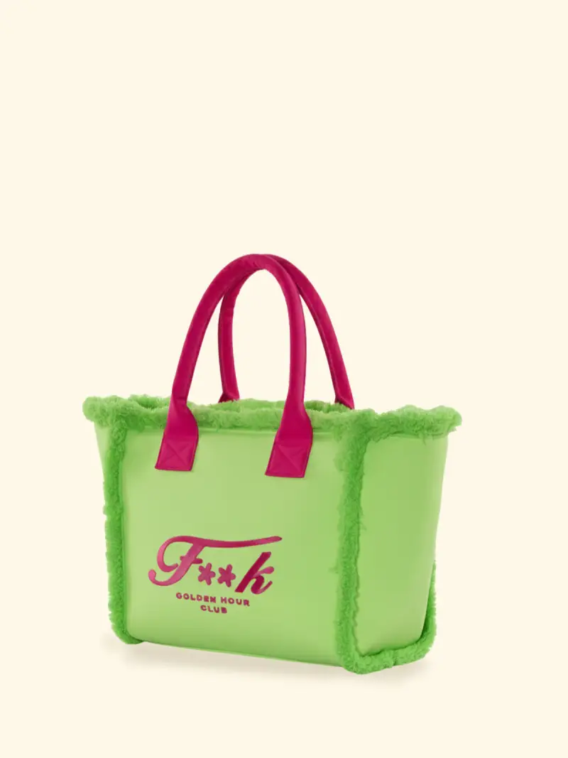 Maxi Bag Donna F**K Lime SW0101-LI miniatura 2