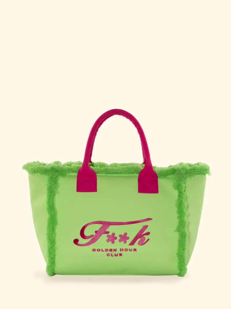 Maxi Bag Donna F**K Lime SW0101-LI