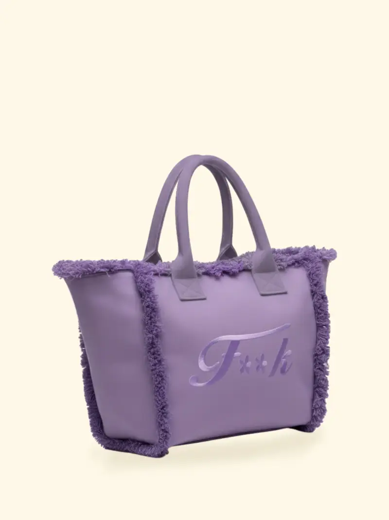 Maxi Bag Donna F**K Viola SW0110-VI miniatura 2