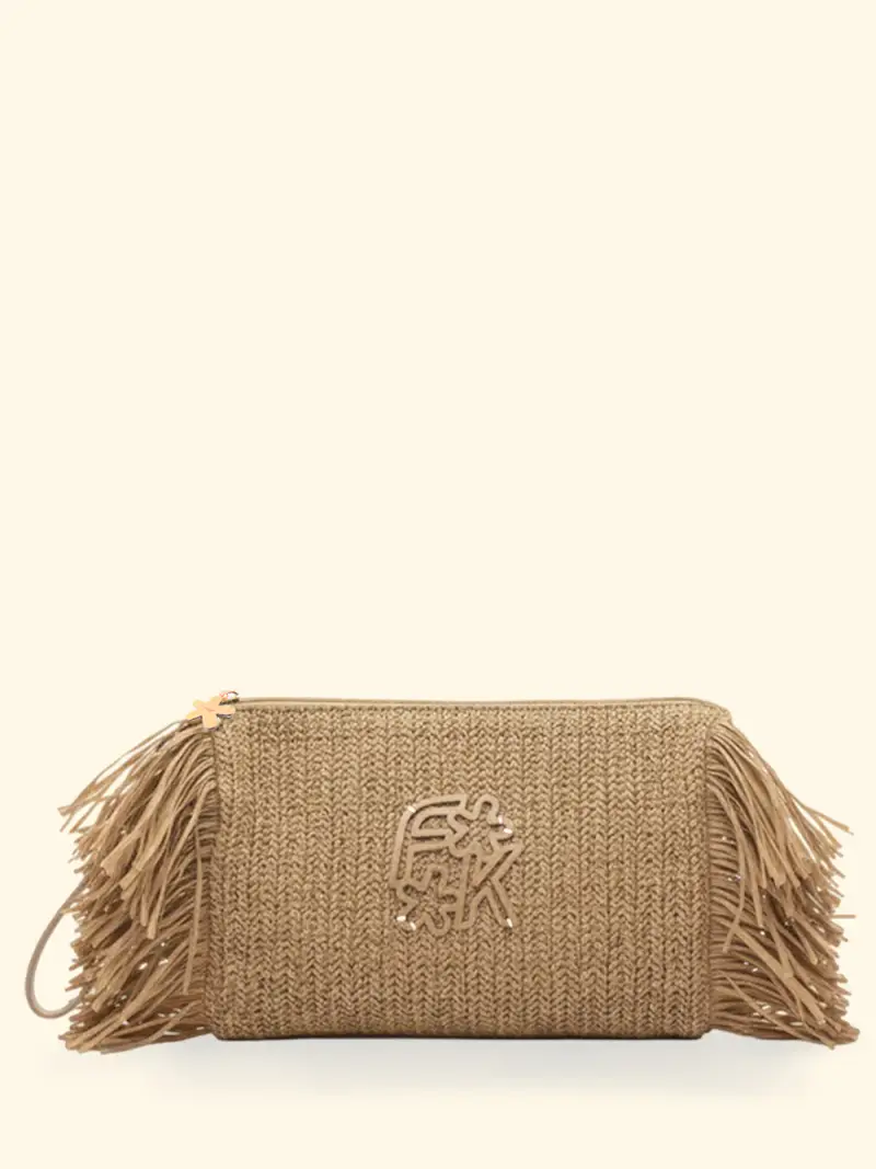 Maxi Pochette Donna F**K Beige SW0050-BG