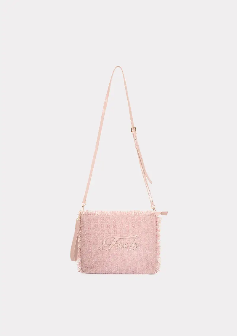 Maxi Pochette Donna F**K Light Pink WW0085-LP miniatura 2