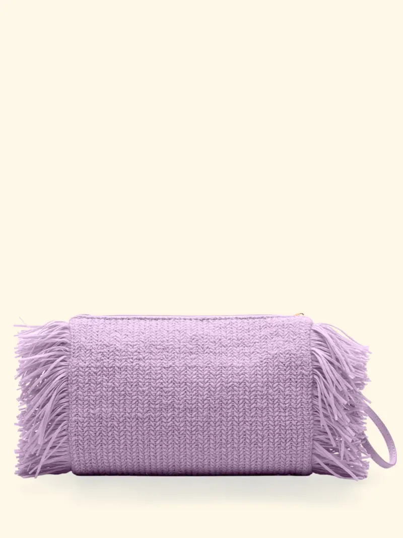 Maxi Pochette Donna F**K Lilla SW0050-LC miniatura 3